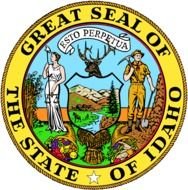 great Seal of Idaho State, drawing