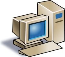 old time Computer, Clip Art