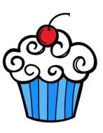 Happy Birthday Cupcake Clip Art N4