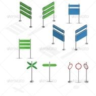 Blank Road Sign Templates N2
