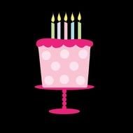 Microsoft Clip Art Birthday Cake