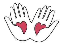 Helping Hands drawing