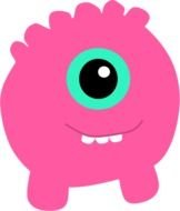 Cute Pink Monsters