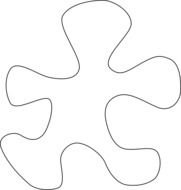 Puzzle Piece Outline Clip Art