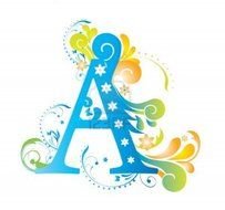 Cool Letter a Designs drawing