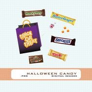 Clipart of Sweet Candies