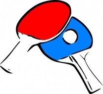 Table Tennis Clip Art N3