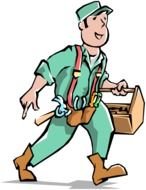 Cartoon home repair clipart