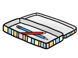 Pencil Case Clip Art drawing