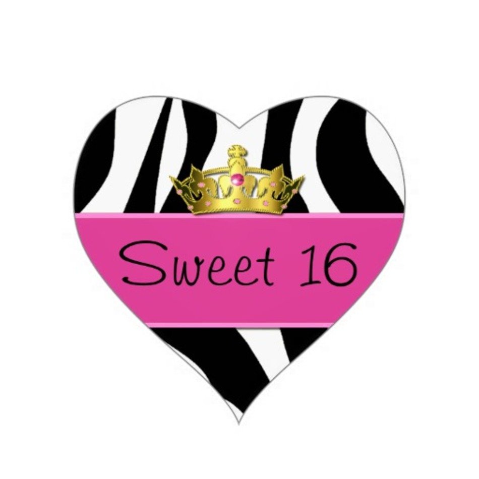 Zebra Print Sweet 16 Dresses