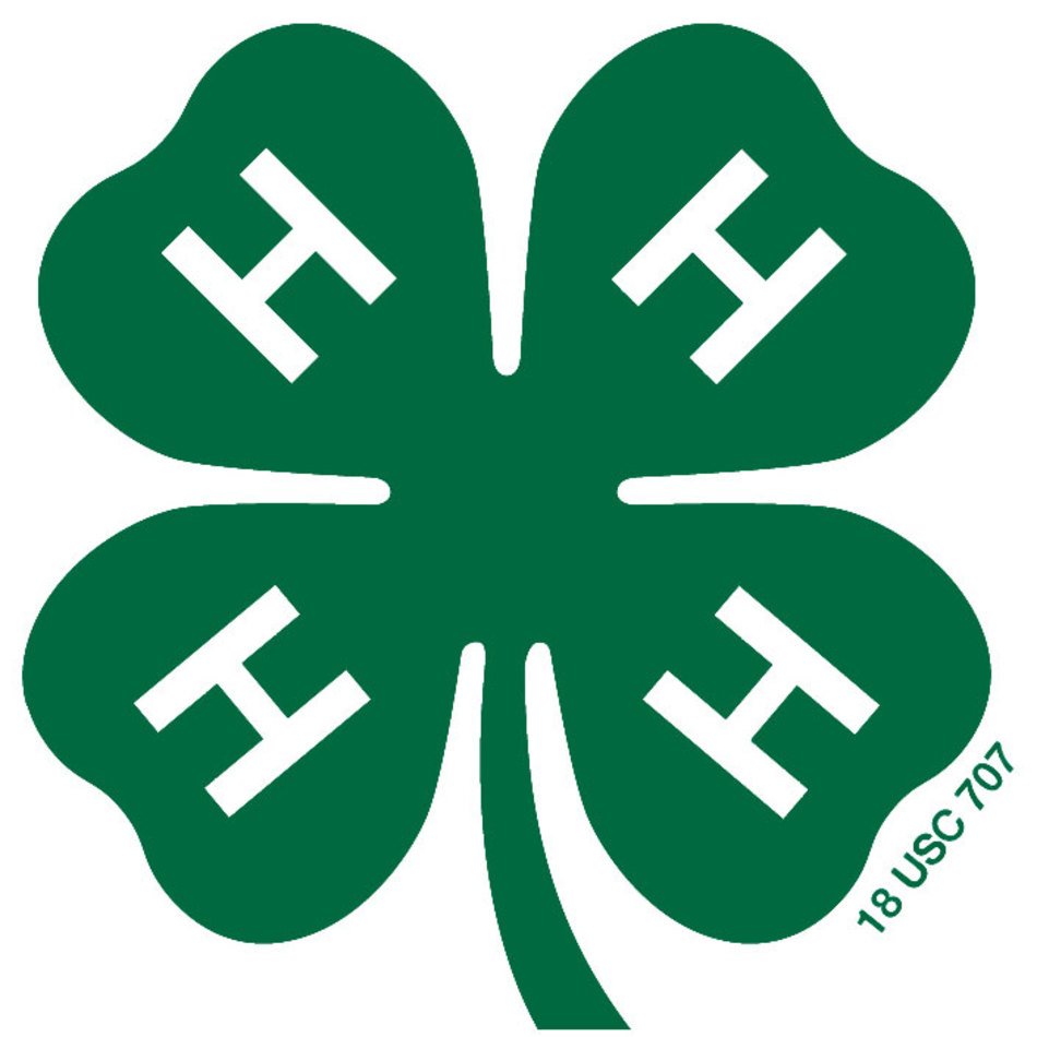 4 H Clover Clip Art