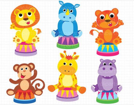 Circus Animal Clip Art