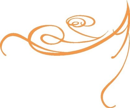 Gold Swirl Designs Clip Art N3