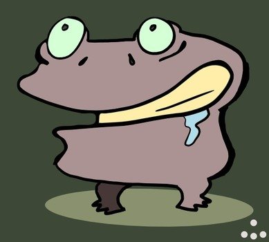 Cartoon Frog Clip Art N23