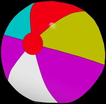 Beach Ball Clip Art N21