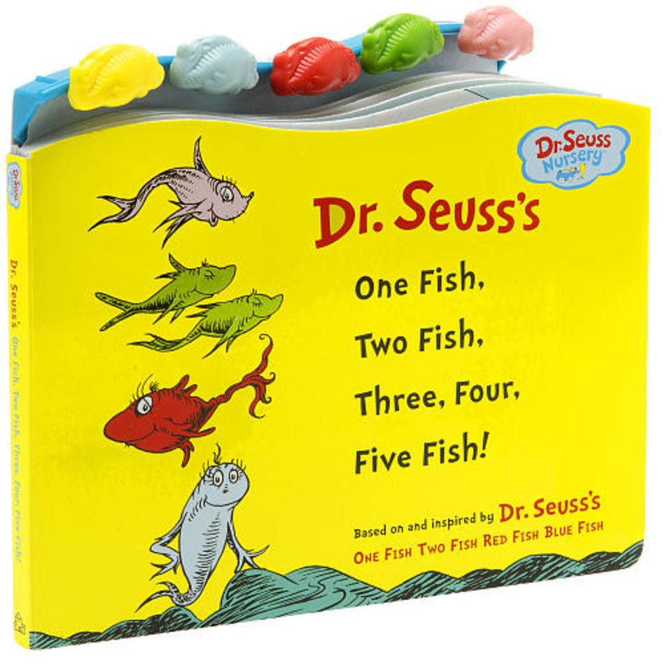 Dr Seuss One Fish Two Three