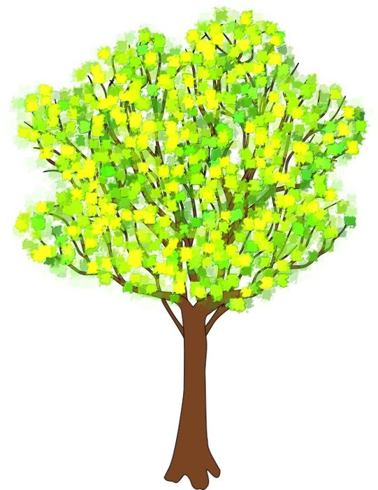 Spring Tree Clip Art N3