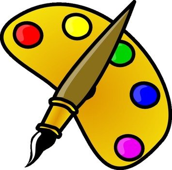 Cartoon Painting Clip Art N5