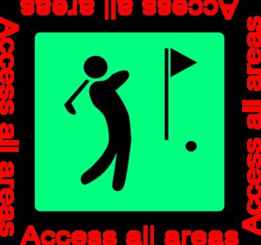 Golf Clip Art N20