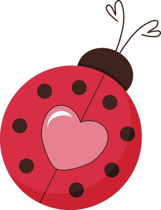 Cute Love Bug Clip Art