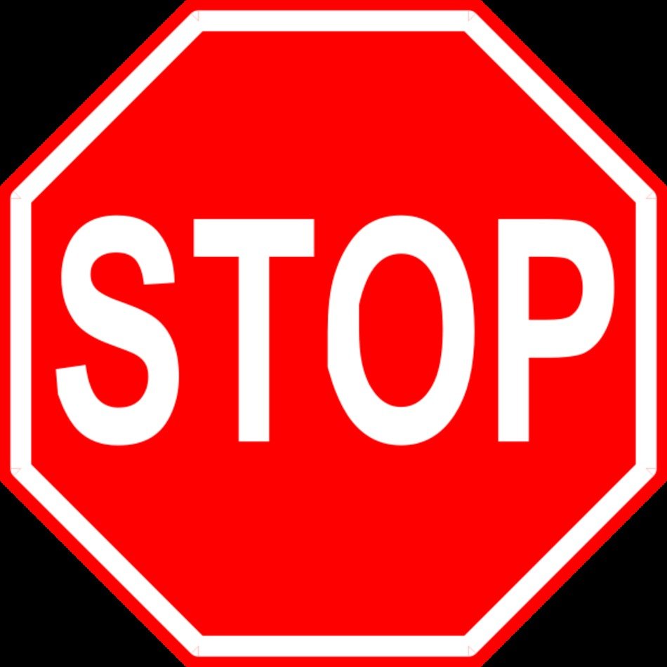 Stop Sign Clip Art N33