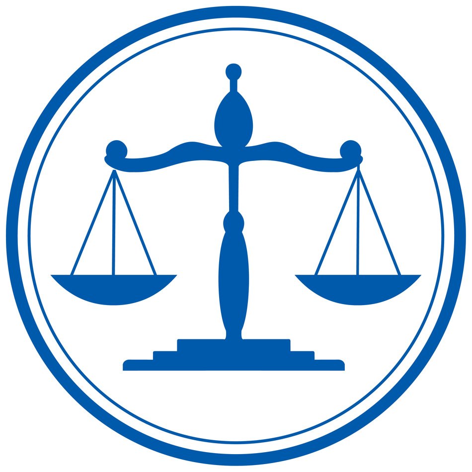 İllustration of Justice Scales sign