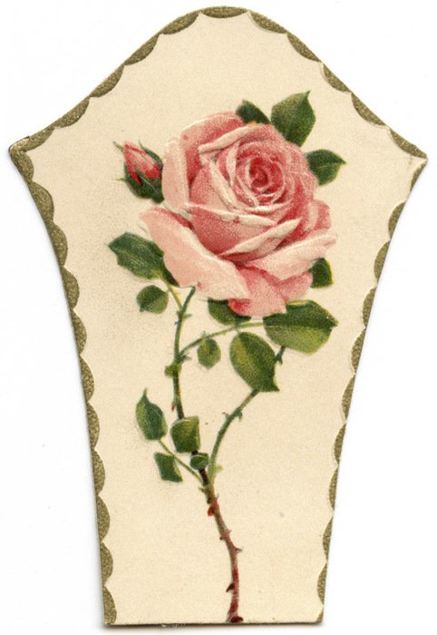 Free Victorian Rose Clip Art N3