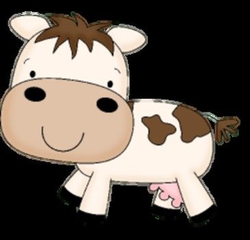 Baby Cow Clip Art