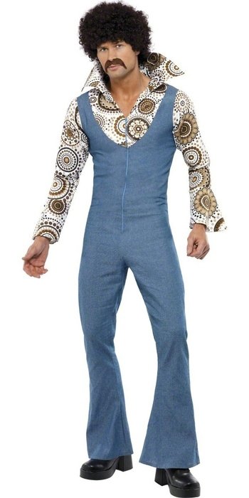 Groovy Dancer, man in Costume from 1970th, render