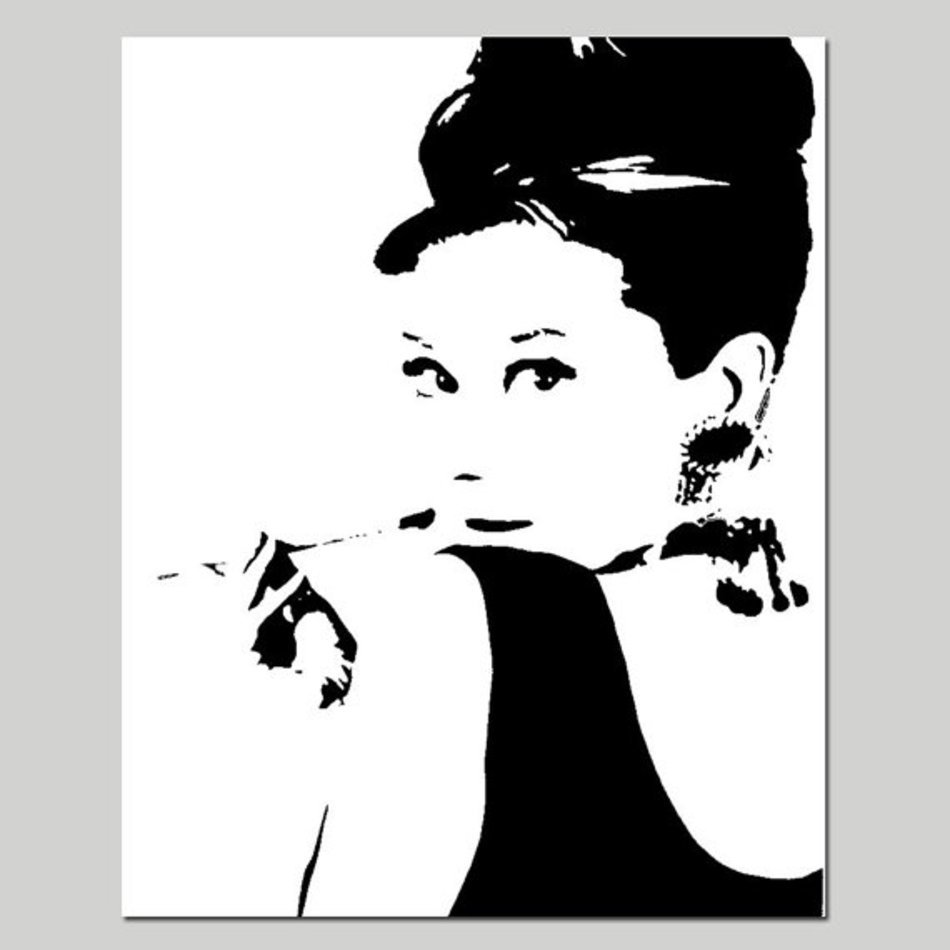Audrey Hepburn Silhouette