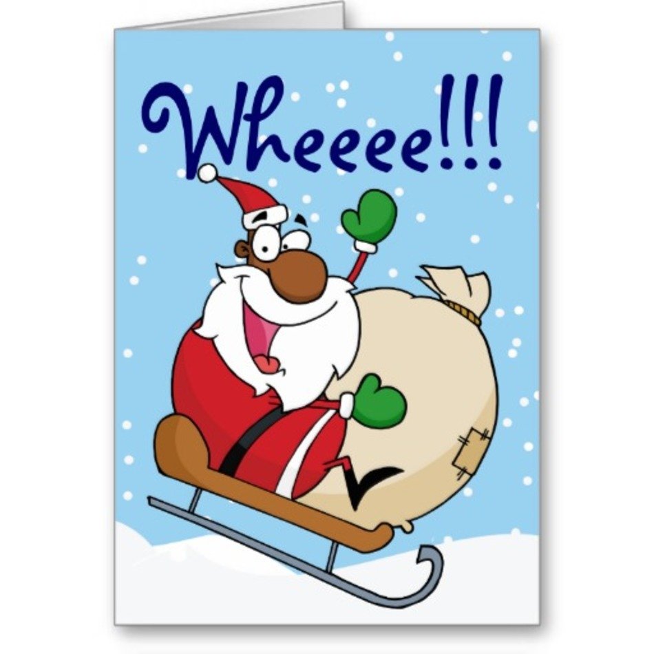Black Santa Claus Clip Art