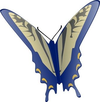 Butterfly Clip Art N23