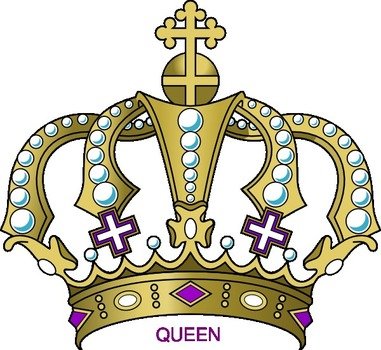 King Queen Crown Clip Art N2
