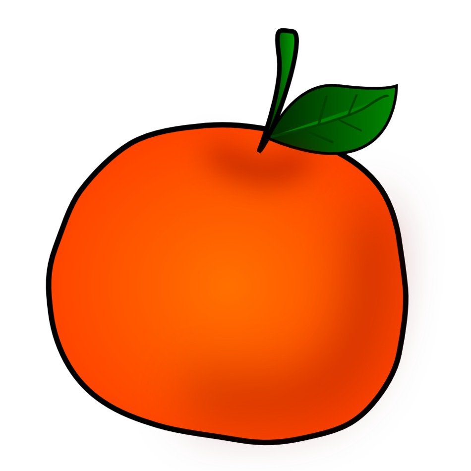 drawn square mandarin
