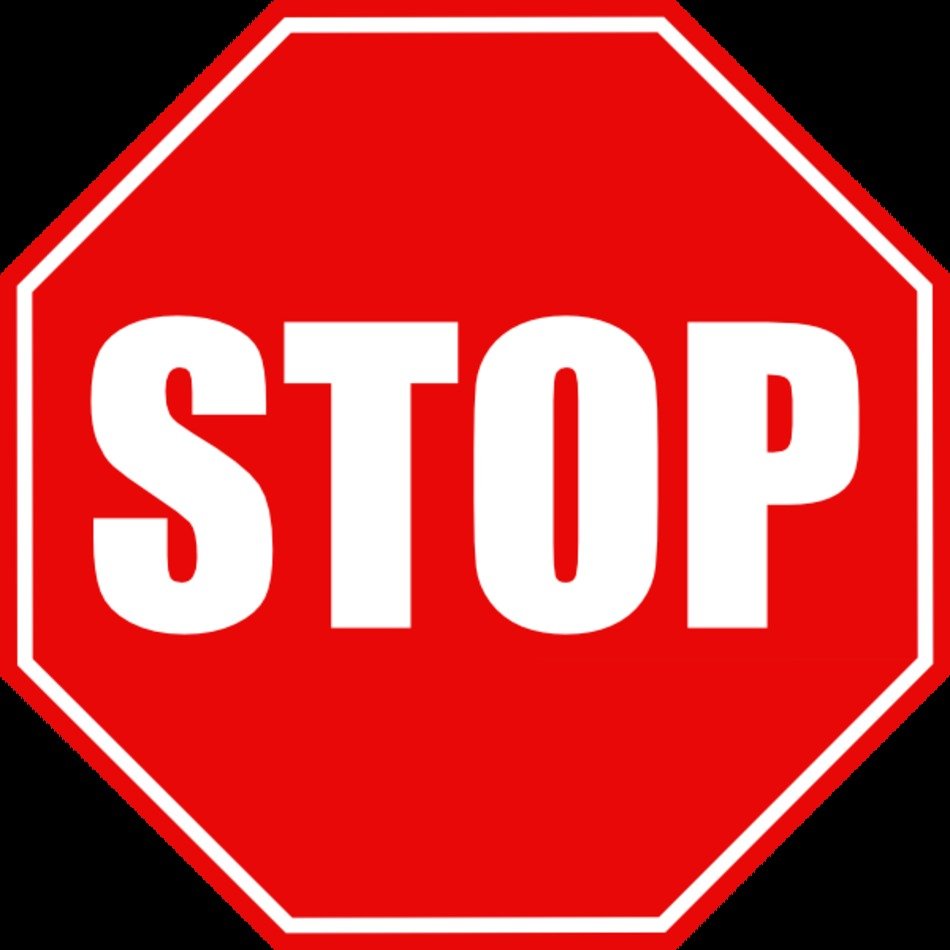 Stop Sign Clip Art N35