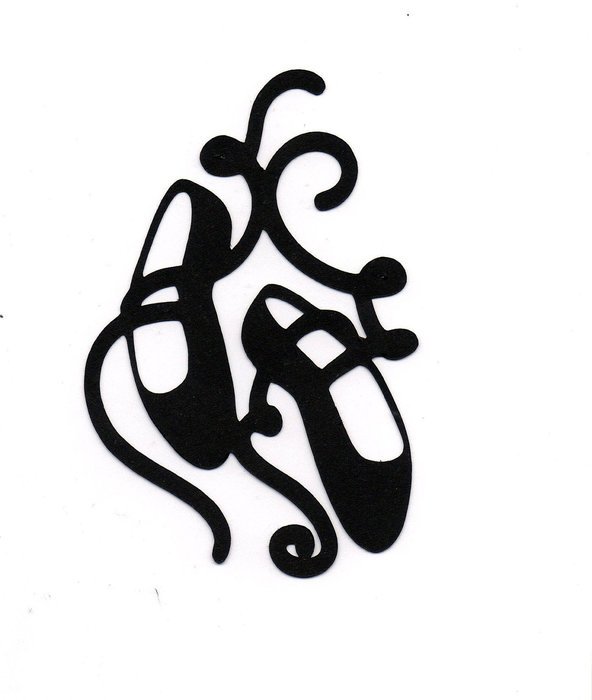 Ballet Silhouette Clip Art N2