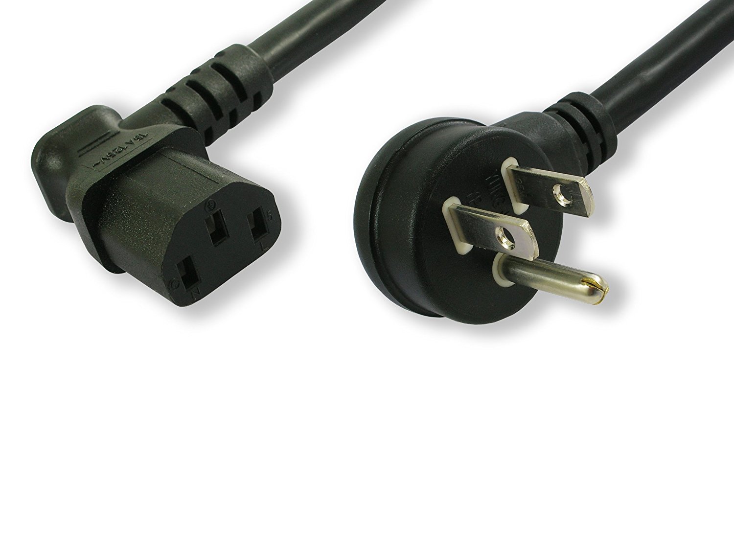 Lynn Electronics C13C2015AGY-4F 15-Amp//250-volt 4-Feet Power Cord IEC 60320 C13 to IEC 60320 C20 Gray