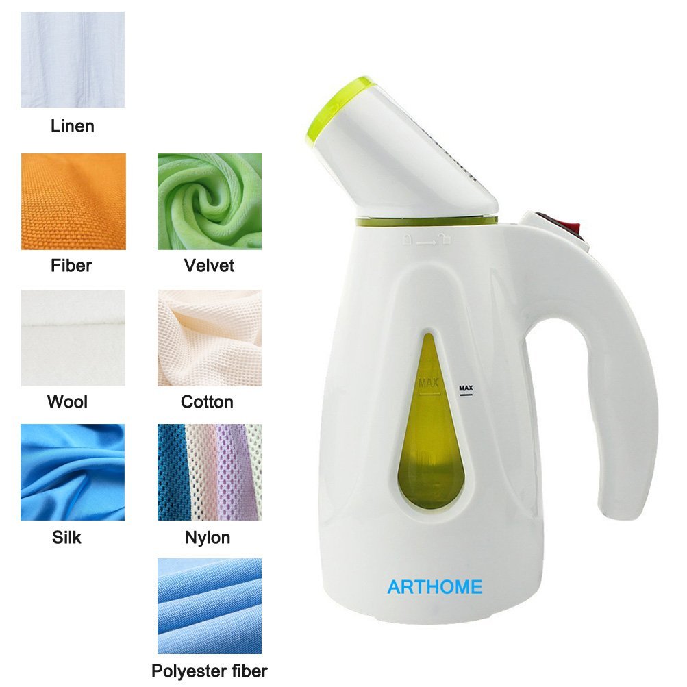 Garment Steamer, ARTHOME Handheld Portable Fabric Steamers For Clothes ...