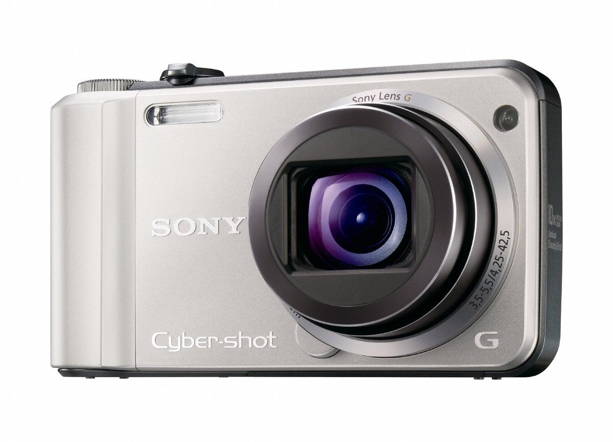 Sony CyberShot DSCH70 16.1 MP Digital Still Camera with 10x Wide