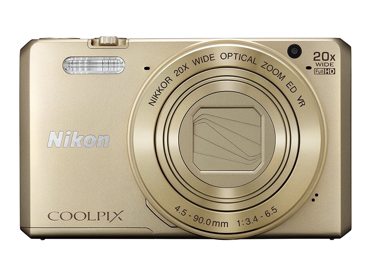 Nikon COOLPIX S7000 Digital Camera (Black) - International Version (No ...