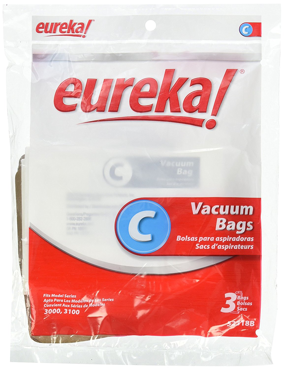 Eureka Eur Style C Mighty Mite Series Paper Bag Pack Of Free