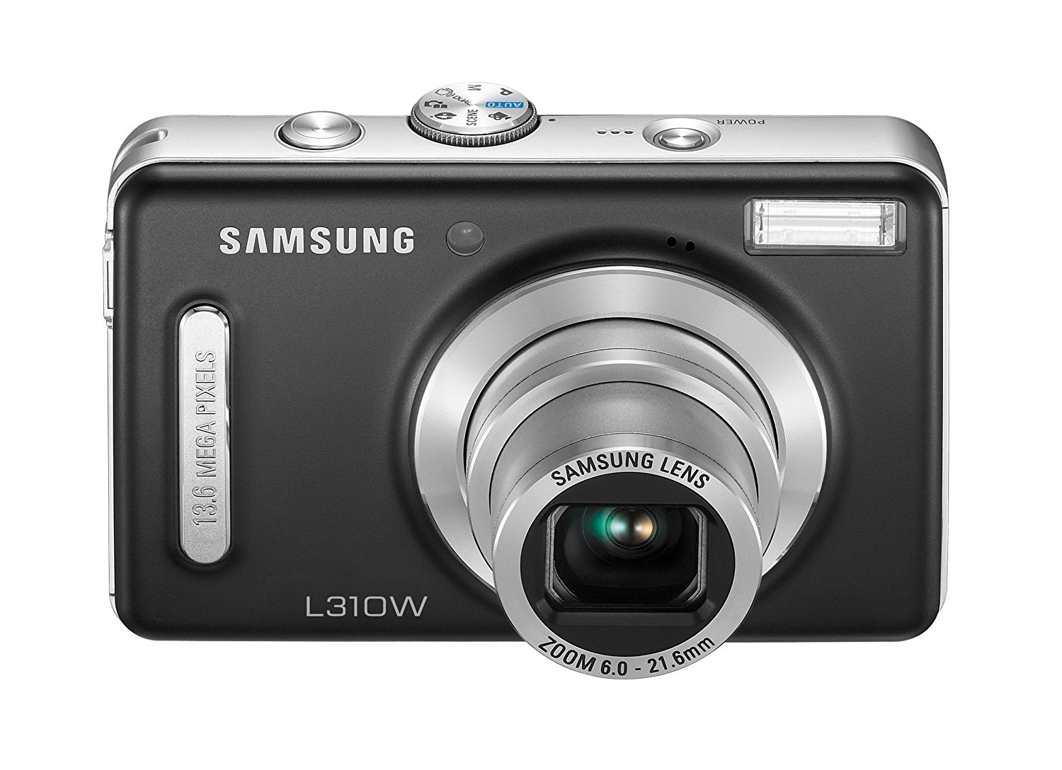 Samsung SL-310W 13.6MP Digital Camera with 3.6x Wide Angle Optical ...