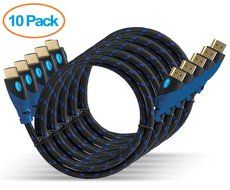 Aurum Ultra Series - High Speed HDMI Cable with Ethernet 2 Pack 3 FT - Supports 3D &amp; Audio Return Channel [Latest... N4