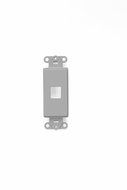 LEVITON 41643-T 3-Port QuickPort Decora Platform, Light Almond N12
