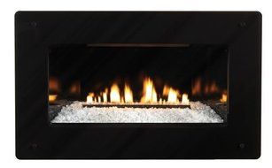 Loft Series Vent-Free In-Wall IP Control NG Fireplace, 20k BTU