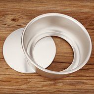 JIngwy Aluminum Round Cake Pans Sets 9 Sizes Optional 4&rsquo;&rsquo;-12&rsquo;&rsquo; Deep Side Suit for Cake (1, 10 Inch)