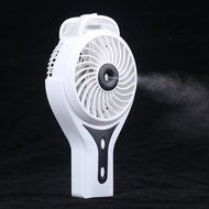 Handheld Misting Fan Portable Mini Battery Fan Personal Rechargeable Mist Humidifier for Beauty, Home 3 Speeds... N5