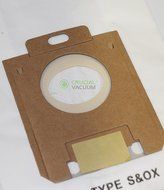 8 Eureka Style Ox &amp; Electrolux Style S Paper Micro Allergen Bags, Compare To Part # 61230, Designed &amp; Engineered... N3