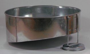 Euro Tins Multi Layer Cake Pans Mini Topsy Turvy Round 4 Tier Wedding Cake Pan - Cake Tin Set with Detachable...