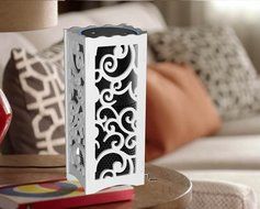 speaker stand d&eacute;cor guard for amazon echo alexa speaker and other bluetoothe speakers white N12